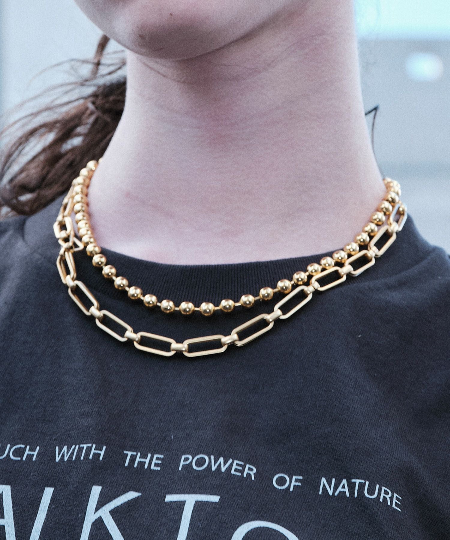 Multi Way Double Chain Necklace