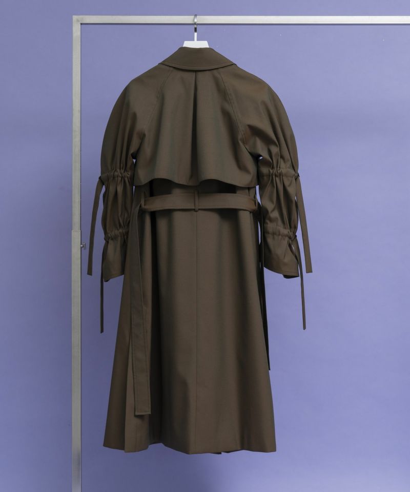 Multi Way Belted 2way Trench Coat　