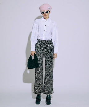 [销售] Jacquard Flare Pants