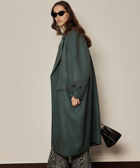 SALE】Super140 Chambray Double Coat