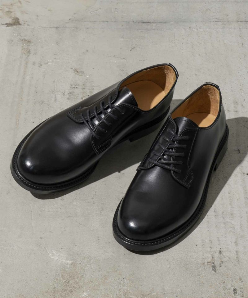 [SALE] [Special SHOES FACTORY Collaboration] Smooth Leather Plain Toshoes from Tokyo