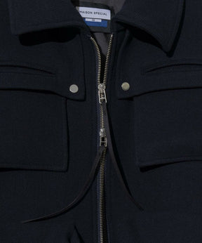 [SALE] Multi Fabric High Pocket Pocket Prime Overcoat