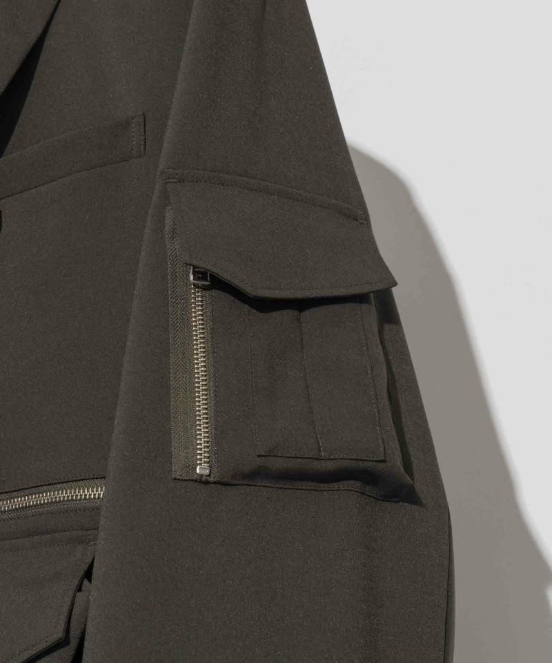 [SALE] Prime Overfront Zip Militaritsu Il Tailored Jacket