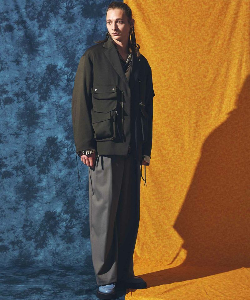 [SALE] Prime Overfront Zip Militaritsu Il Tailored Jacket