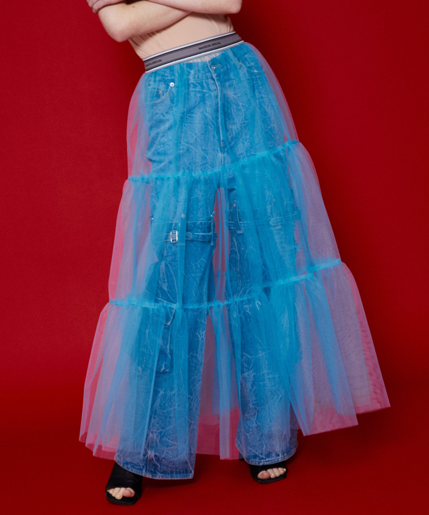 Tiered Tulle Skirt