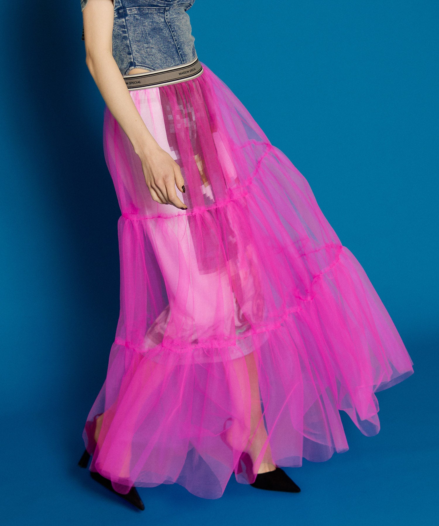 Tiered Tulle Skirt