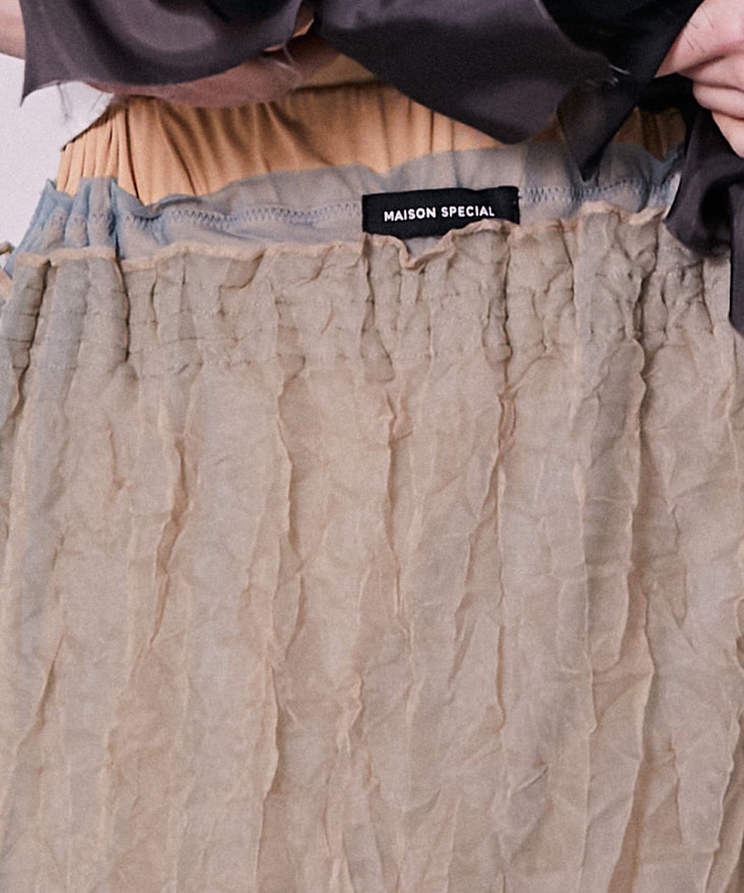 【SALE】Sheer Layered Washer Skirt