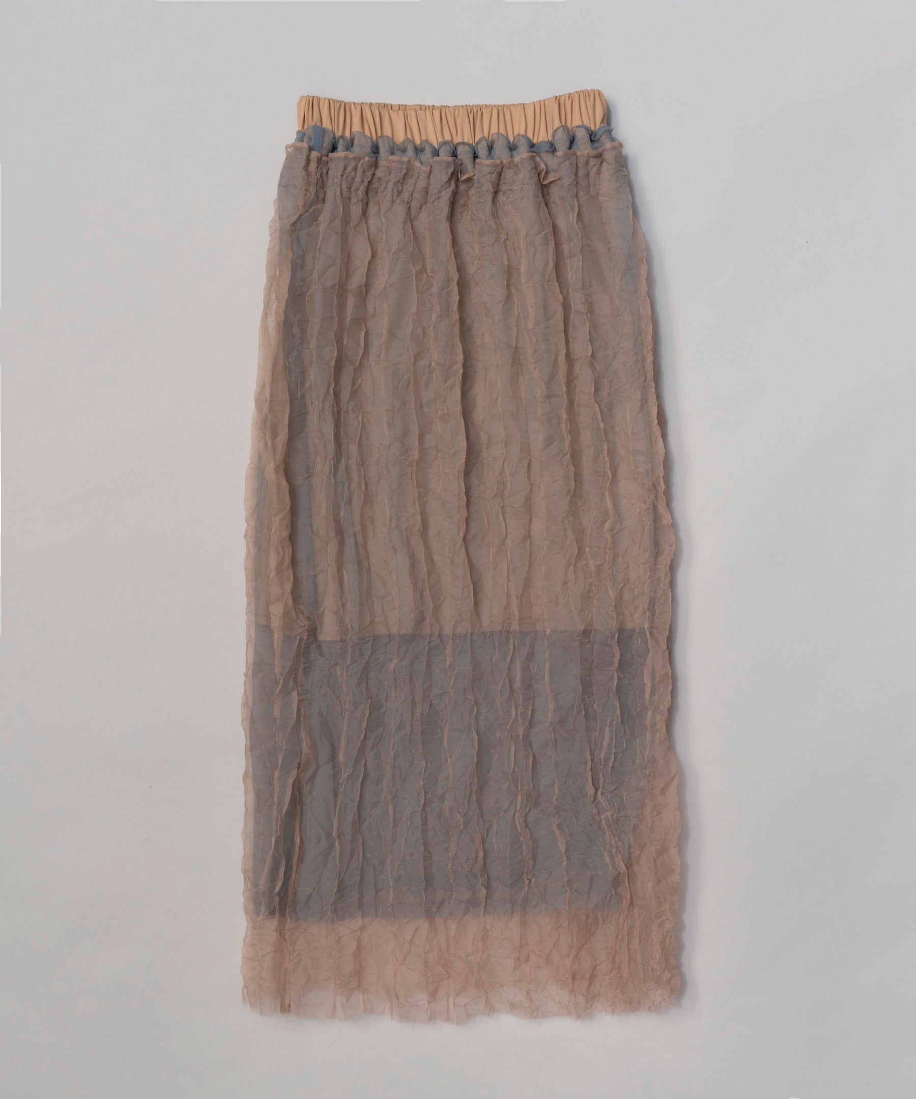 【SALE】Sheer Layered Washer Skirt