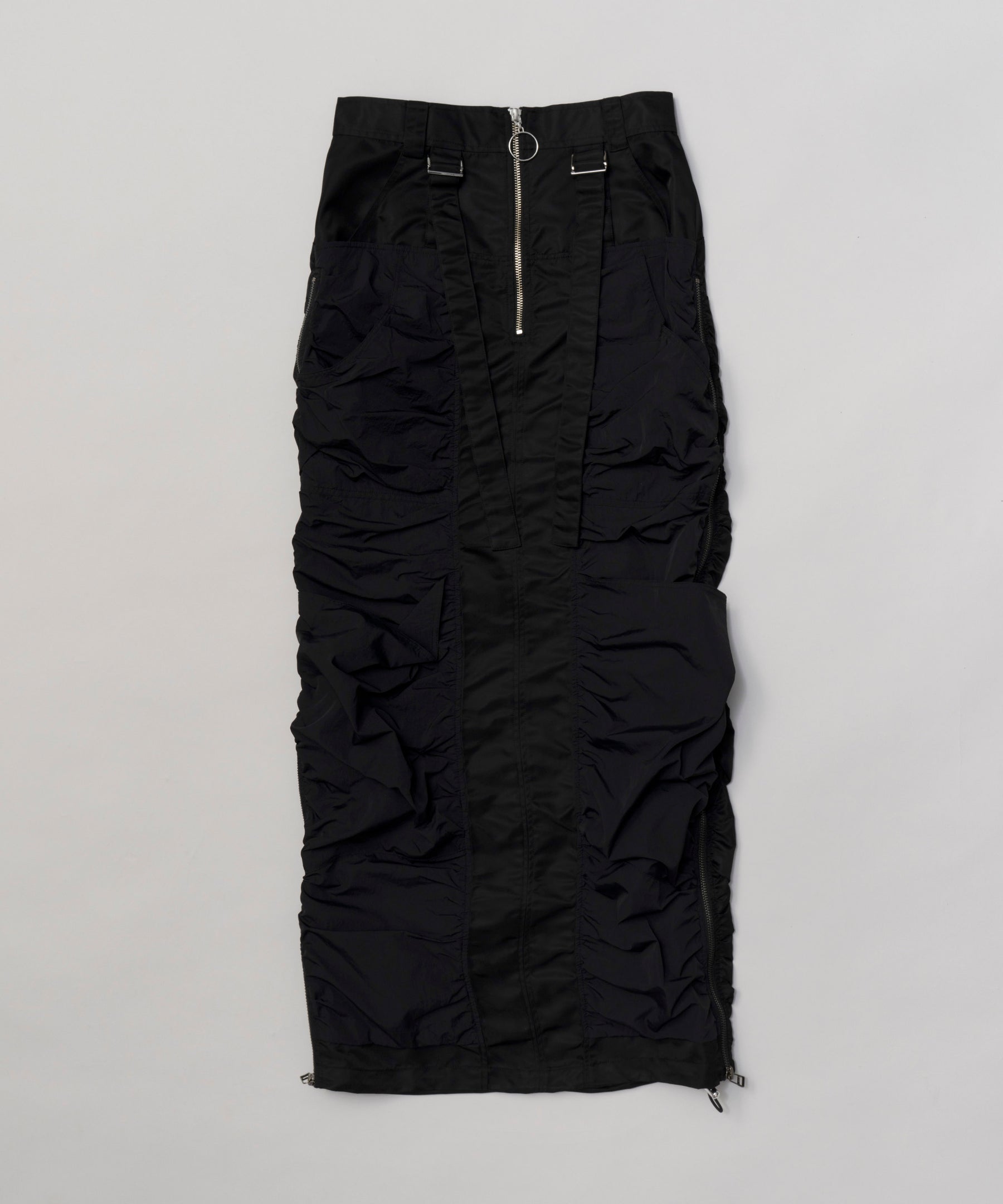 【SALE】 Nylon Cargo Skirt