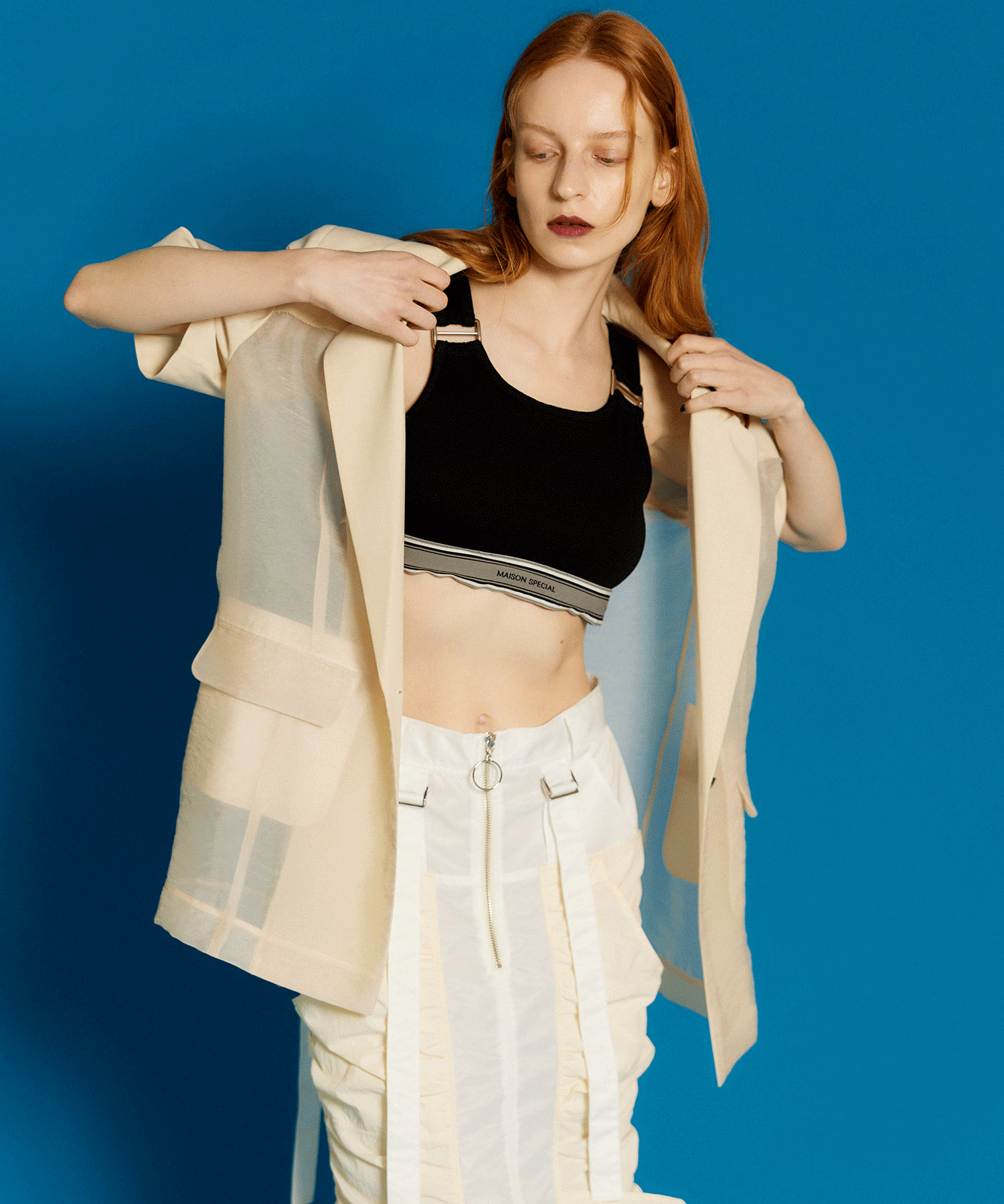 シアーコンビジャケット