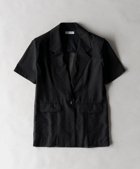 [SALE] Sheer Combination Jacket