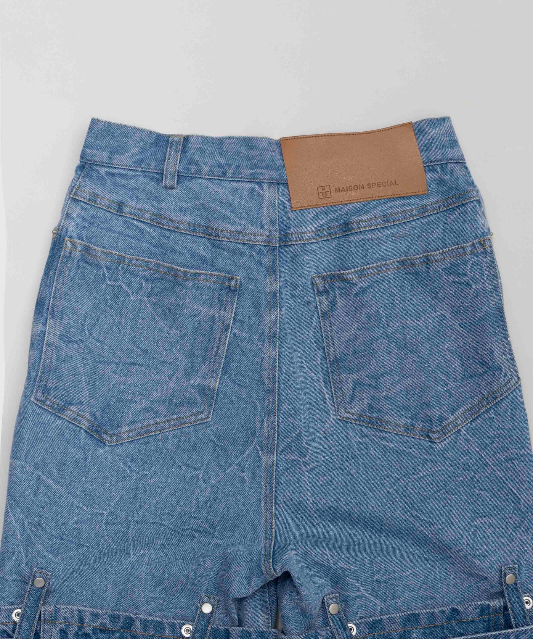 [Sale] Cargo Denim Pants