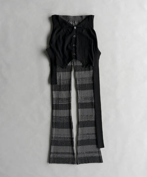 [Sale] Cardigan Layered Knit Pants