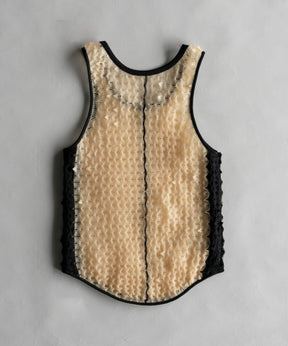 【SALE】Togetoge Sheer Knit Tank Top