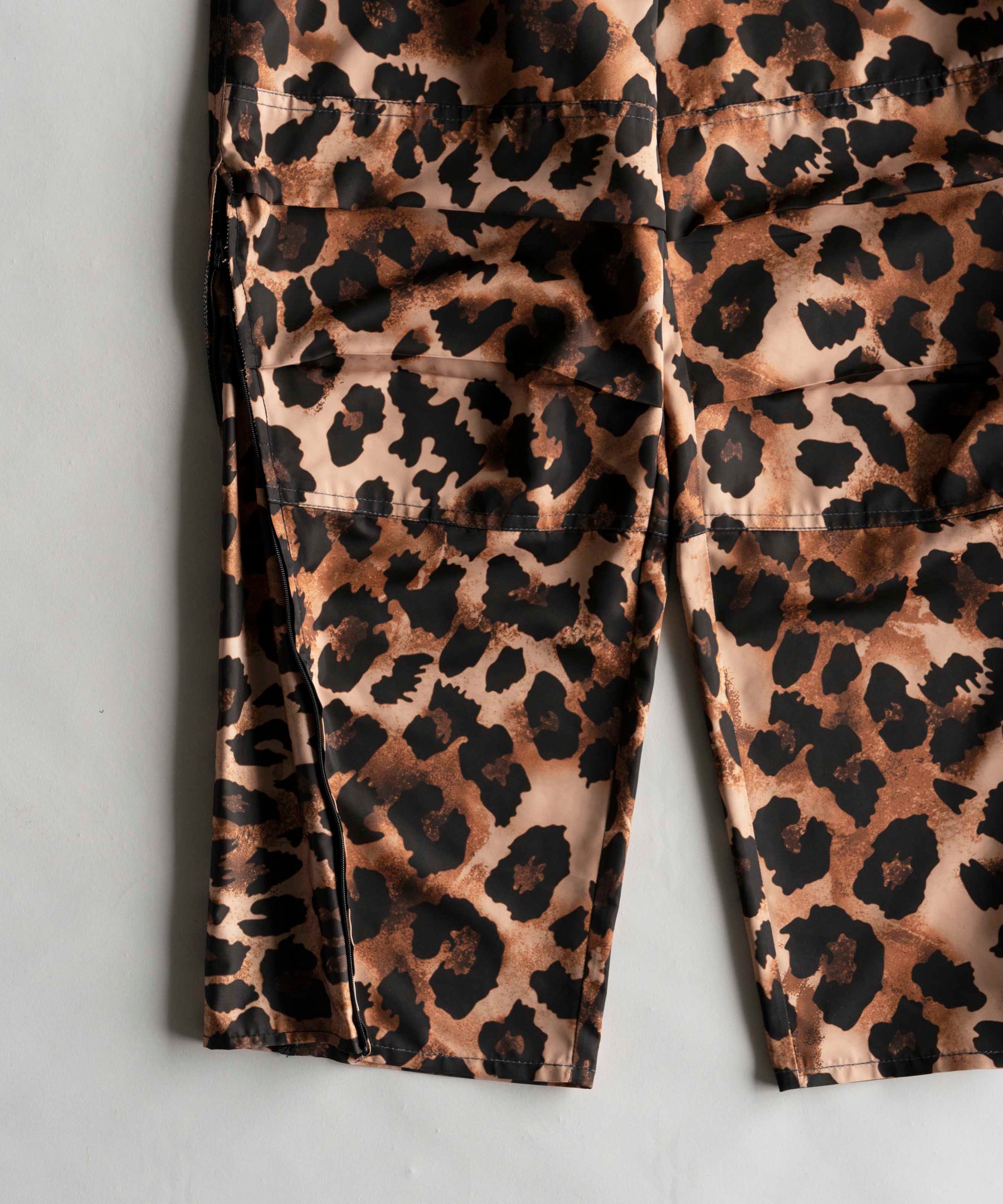 SALE】2way Leopard Taffeta Snow Pants