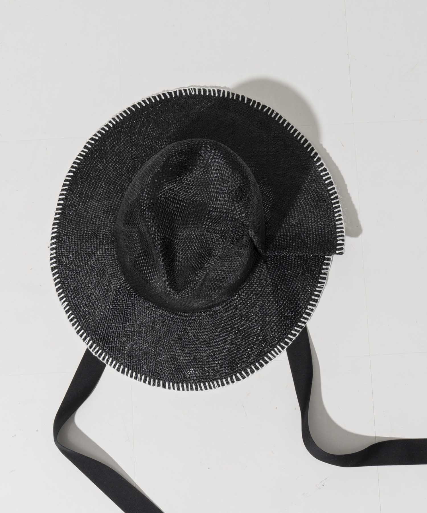 1 Tack Kenmaenbroidary Long Brim Hat