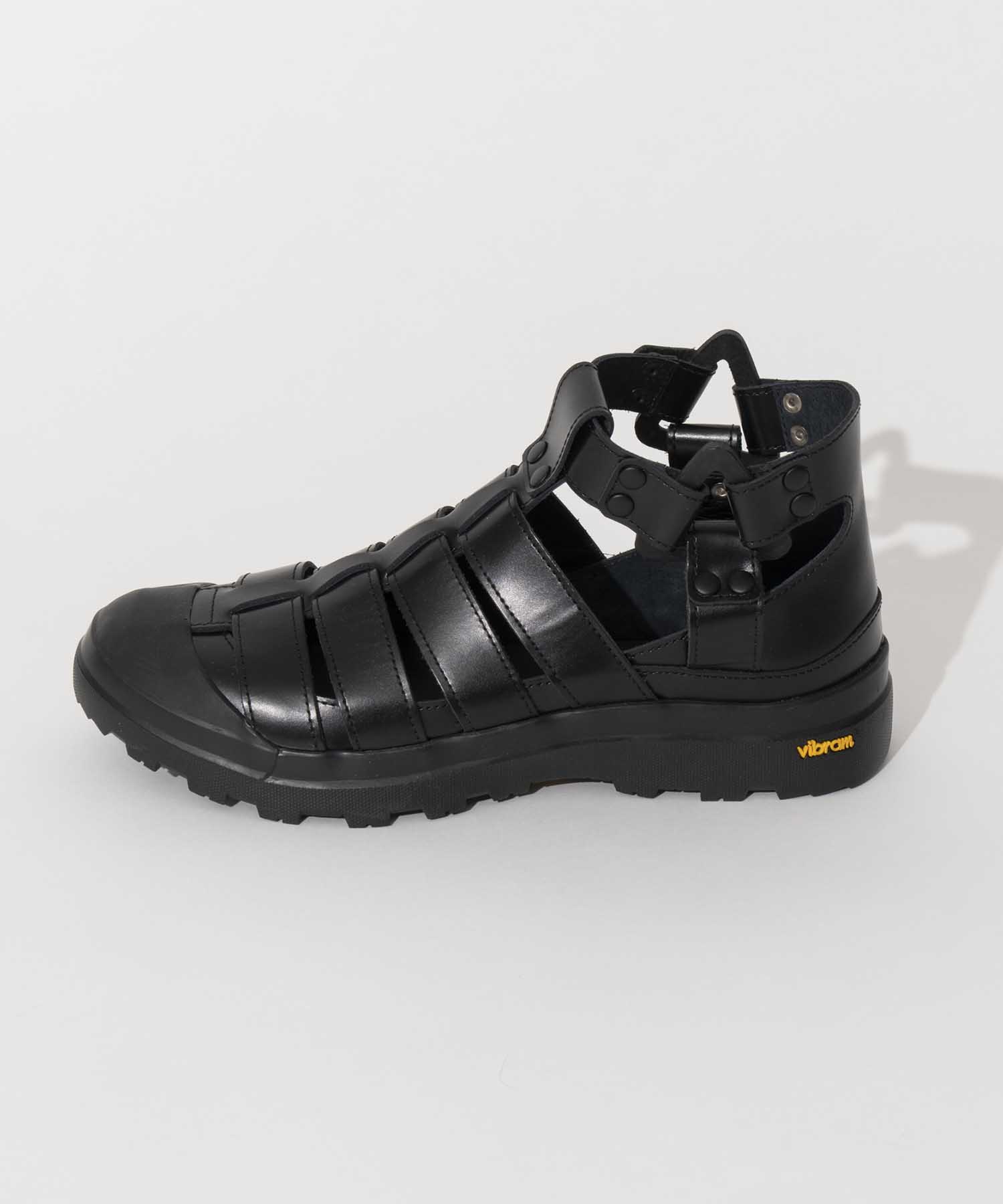 【SPECIAL SHOES FACTORY COLLABORATION】Italian Vibram Sole Gurkha Sandal Made In TOKYO