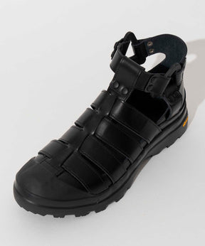 [SALE] [Special Shoes Factory Collaboration] Italian Vibram Sole Gurkha Sandal Made in Tokyo