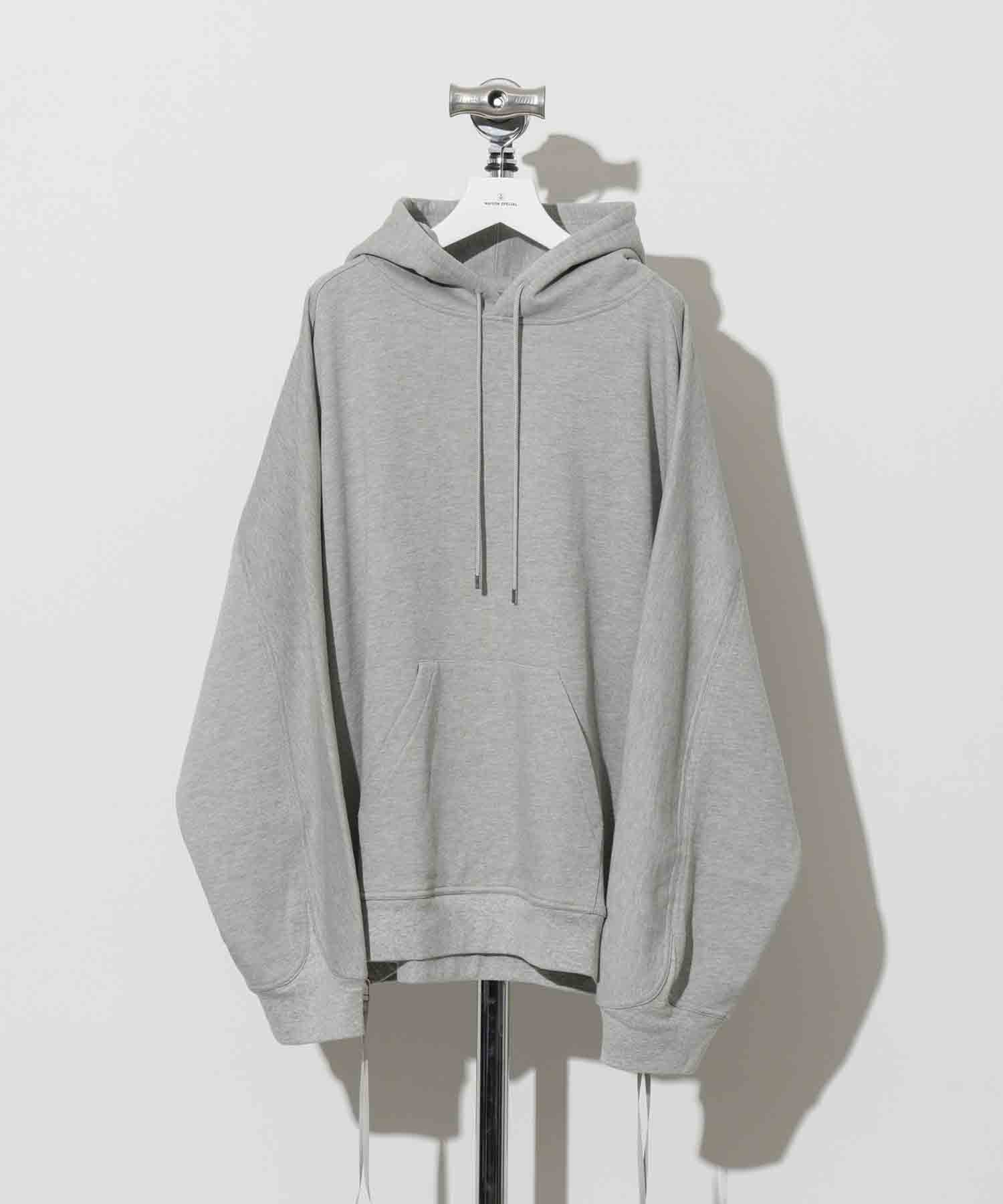 【23AW PRE-ORDER】Heavy-Weight Sweat Prime-Over Side Zip Pullover Hoodie