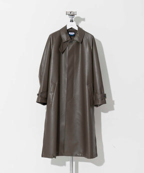 [SALE] Recycling Light Fake Leather Prime Oversten Color Coat