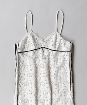 【SALE】Side Line Lace Camisole Tunic