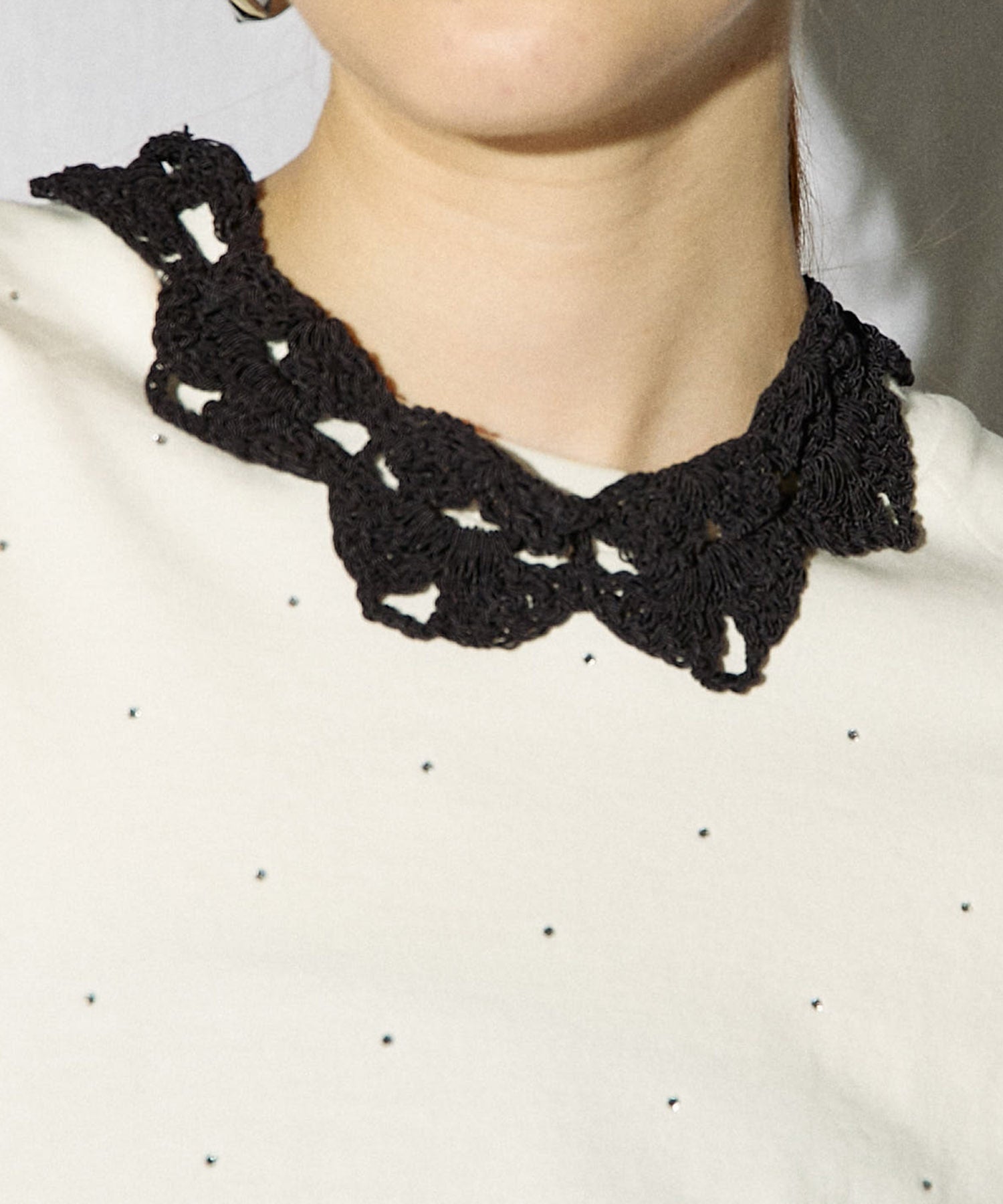 【SALE】Knit Crochet Necklace