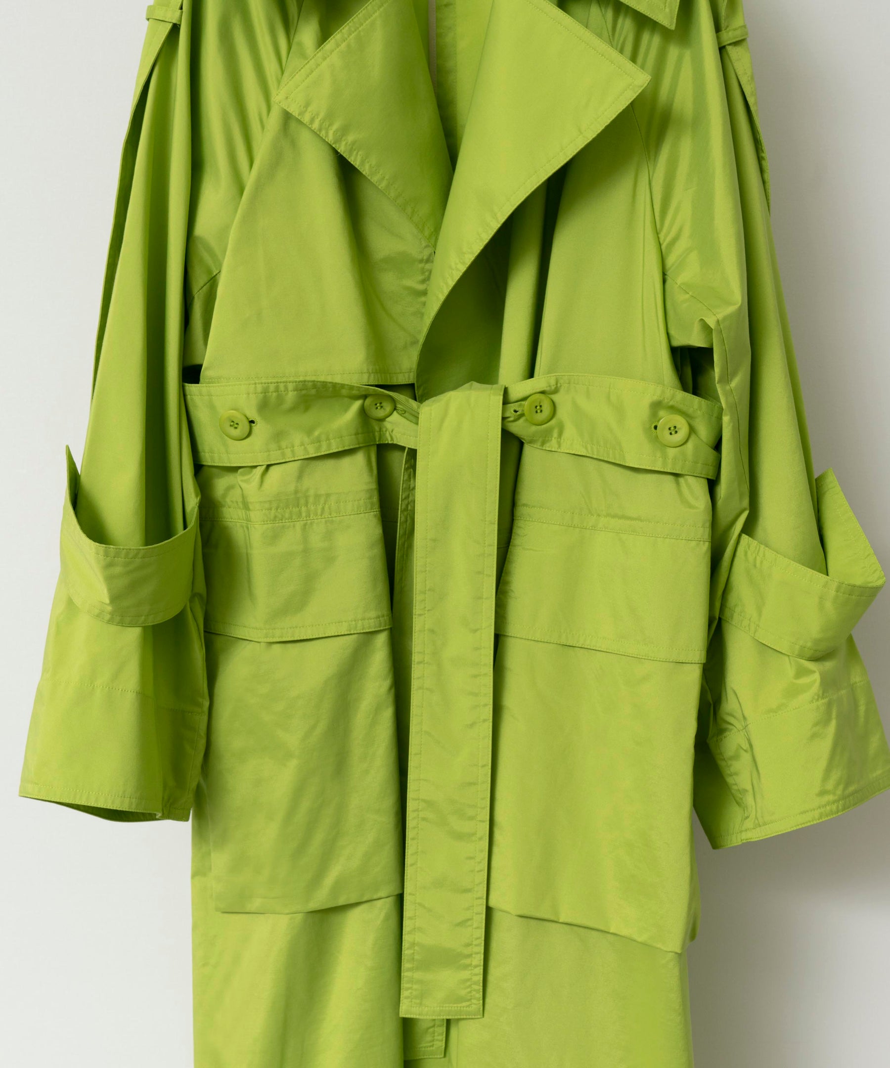 【SALE】Multi Fabric Over Size Trench